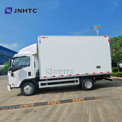 ISUZU 10 Ton Payload 4x2 6x4 Box  Van Cargo Truck With Engine 205hp 240hp