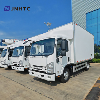 ISUZU 10 Ton Payload 4x2 6x4 Box  Van Cargo Truck With Engine 205hp 240hp