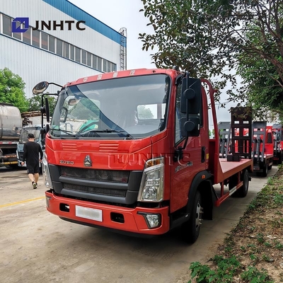 Hot Sale HOWO Wrecker Truck 4x2 3-5 tons Flatbed Light Duty Wrecker Tow Truck