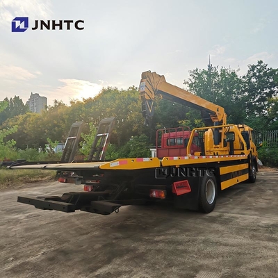 Howo Wrecker Truck  4x2 6 Wheels 340hp Wrecker Truck With Straight Arm Crane Good Price