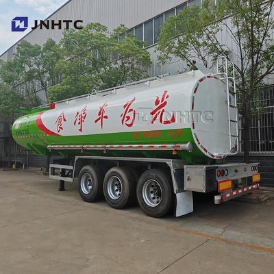 Hot Sale 3 Axle 55000 Litres Edible Oil Tank Semi-trailer / Fuel Tank Trailer Good Price