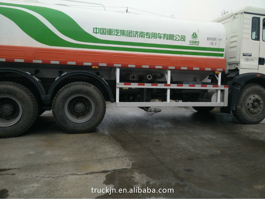 Howo Sprinkler Water Tank Truck 10cbm 10 Wheel 336hp With Long Life Time