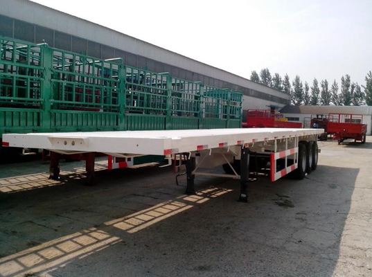 12R22.5 Tire Heavy Duty Semi Trailers 12500 Mm X 2500 Mm X1550 Mm Dimensions