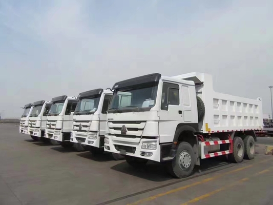 sinotruk 40 ton howo dump truck HC16 hud reduction axle 300L Fuel Tank