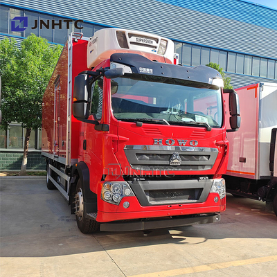 HOWO TX 7.8m 20ton Refrigerated Truck Van Ice Cream/Sea Food Freezer Vehicle Heavy Duty Refrigerator Car For sale