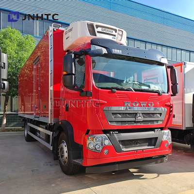 HOWO TX 7.8m 20ton Refrigerated Truck Van Ice Cream/Sea Food Freezer Vehicle Heavy Duty Refrigerator Car For sale