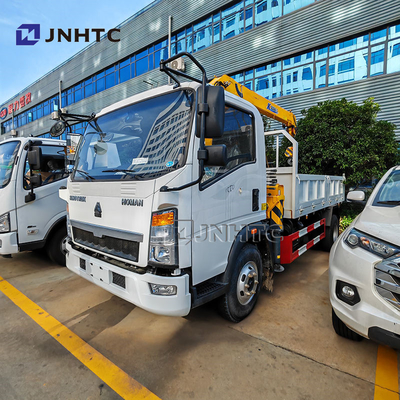 HOMAN 4x2 Crane Truck Euro 5 Truck-Mounted Crane 190hp Durable Crane Cargo Trucks Quality Assurance For Sale