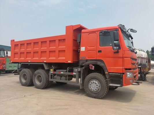 Middle Lifting Type Heavy Duty Dump Truck Cargo Size 5200 X 2300 X 1350 Mm