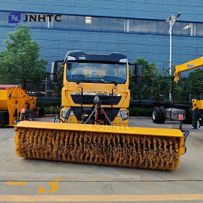 Howo TX Road Salt Spreader Snow Melting Machine 6X4 350HP Suitable Snow Sweeper Truck
