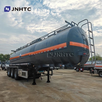 New 3 Axle 55000 Litres Corrosion Tank Semi-trailer / Fuel Tank Trailer Good Price
