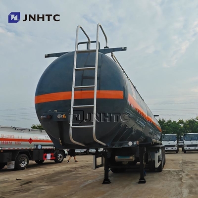 New 3 Axle 55000 Litres Corrosion Tank Semi-trailer / Fuel Tank Trailer Good Price