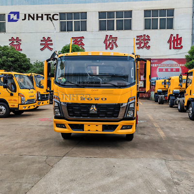 HOWO Light Towing 2 Double Deck Flatbed Road Rescue Wrecker Tow Truck