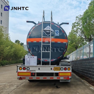 3 Axles Diethylamine Transport Trailer Fuel Tank Semi Trailer 33000 40000 Liters Fuel Trailer