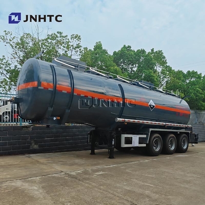3 Axles Diethylamine Transport Trailer Fuel Tank Semi Trailer 33000 40000 Liters Fuel Trailer