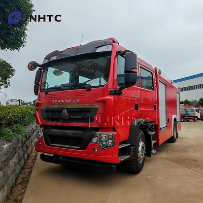 HOWO Fire Truck 12000L  6 X 4 Water And Foam Fire Fighting Rescue Truck