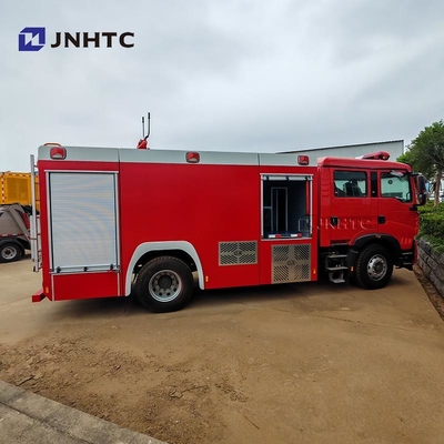 HOWO Fire Truck 12000L  6 X 4 Water And Foam Fire Fighting Rescue Truck