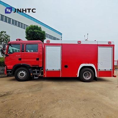 HOWO Fire Truck 12000L  6 X 4 Water And Foam Fire Fighting Rescue Truck