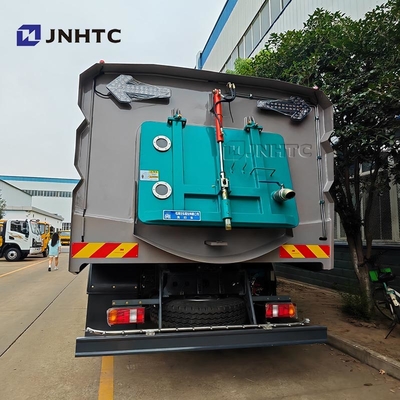 HOWO Road Sweeper Truck 4X2 Mounted Road Salt Spreader Snow Cleaning Truck