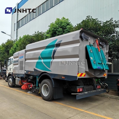 HOWO Road Sweeper Truck 4X2 Mounted Road Salt Spreader Snow Cleaning Truck