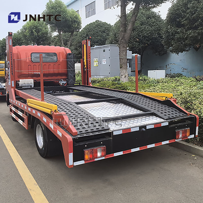 Towing 3 Cars Sinotruk HOWO 4X2 Double Deck 5t 6t Diesel Fuel Fully Landed Wrecker Rescue Vehicle Flatbed Tow Truck