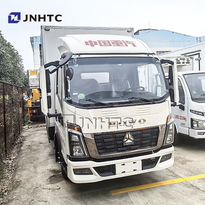 Light Loading Box Used Cargo Trucks 270HP 4x2 6.8m Cargo Van Truck With Good Price For Sale
