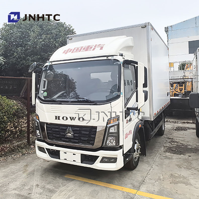 Light Loading Box Used Cargo Trucks 270HP 4x2 6.8m Cargo Van Truck With Good Price For Sale