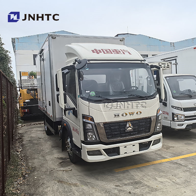 Light Loading Box Used Cargo Trucks 270HP 4x2 6.8m Cargo Van Truck With Good Price For Sale