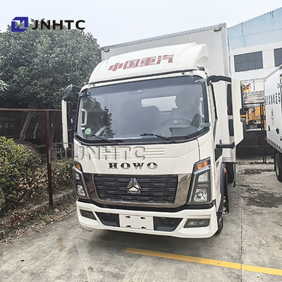 Light Loading Box Used Cargo Trucks 270HP 4x2 6.8m Cargo Van Truck With Good Price For Sale