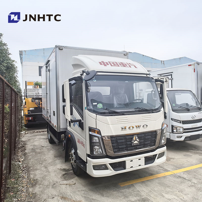 Light Loading Box Used Cargo Trucks 270HP 4x2 6.8m Cargo Van Truck With Good Price For Sale