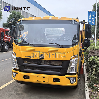 HOWO Light Double Deck Flatbed Road Rescue Wrecker Tow Truck For Sale