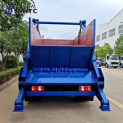 NEW HOWO Garbage Truck 4X2 5CBM 10CBM  Hook Arm Garbage Truck For Sale