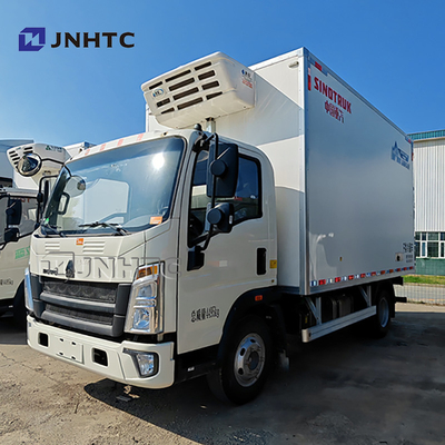 New HOWO Refrigerator Truck 4x2 Light Food Truck Refrigerator Trucks