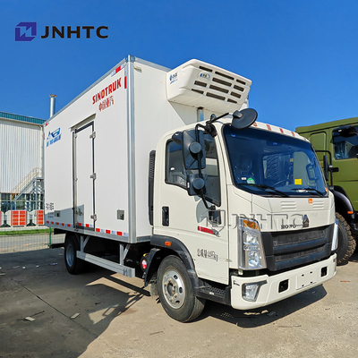 New HOWO Refrigerator Truck 4x2 Light Food Truck Refrigerator Trucks