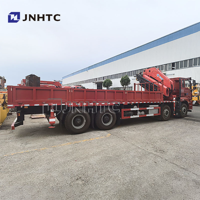 Shacman M3000 8x4 Heavy Cargo Hydraulic Truck Crane Shenbai 25Ton 30Ton 35Ton Folding Boom Truck Mounted Crane For Sale