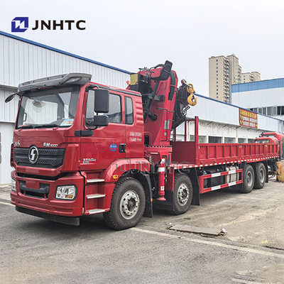 Shacman M3000 8x4 Heavy Cargo Hydraulic Truck Crane Shenbai 25Ton 30Ton 35Ton Folding Boom Truck Mounted Crane For Sale