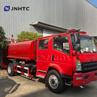 Manufacturer HOWO 4x2 5000L Water Tanker Fire Truck Fire Fighting Truck Equipment Fire Vehicle