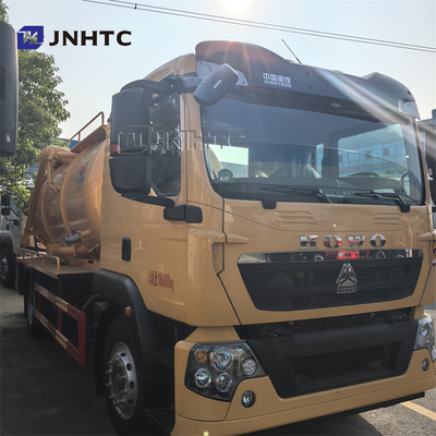 NEW HOWO TX  Sewage Suction Truck 15cbm Septic Fecal Suction Tank Vacuum Tanker Truck Price