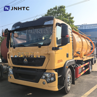 NEW HOWO TX  Sewage Suction Truck 15cbm Septic Fecal Suction Tank Vacuum Tanker Truck Price