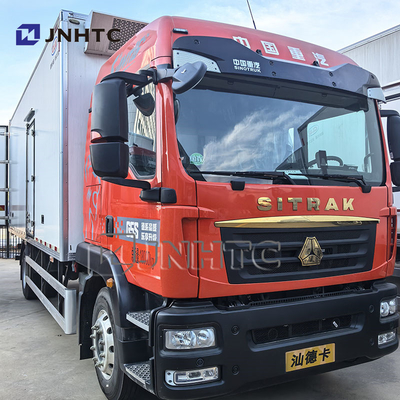 Sitrak Refrigerator Truck 4x2 Sinotruk Freezer Truck EURO2/3/4/5 High Quality Trsansport Cooling Food Cheap Price For Sale