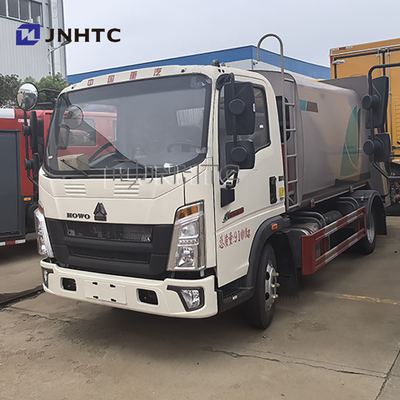 Fast Speed New HOWO 6 Wheel 5-15cbm Trash Bin Cleaning Garbage Truck