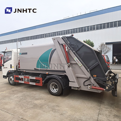 Fast Speed New HOWO 6 Wheel 5-15cbm Trash Bin Cleaning Garbage Truck