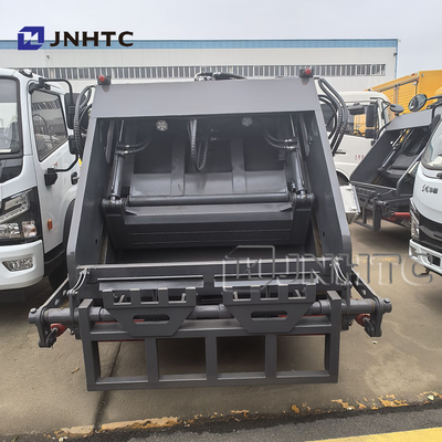 Fast Speed New HOWO 6 Wheel 5-15cbm Trash Bin Cleaning Garbage Truck