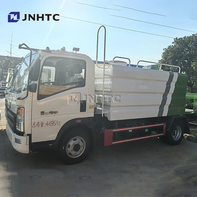 HOWO Mini 3000L Water Truck With Fog Cannon Multi Functional Dust Suppression Truck For Mining