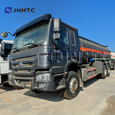 Howo Oil Tank Truck 6x4 380hp Capacity 10 Wheels  20000 Liters High Strength Steel Fuel Tank Truck