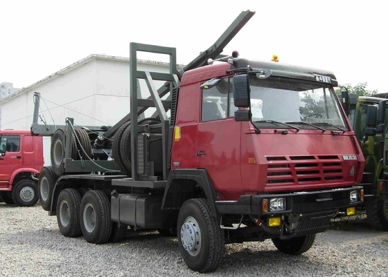 Cement Tank Truck / Volume Dump Truck Sinotruk Logging Transporter Truck