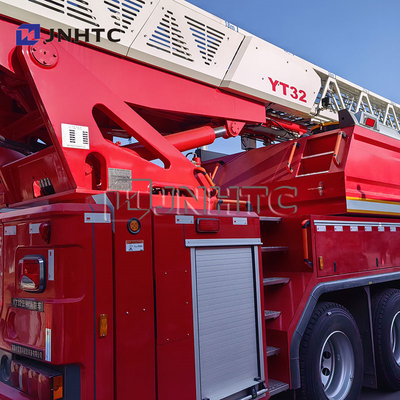 Customized 6x4 Drive 32 Meters Working Height Aerial Ladder Fire Truck For High-rise Building Rescue