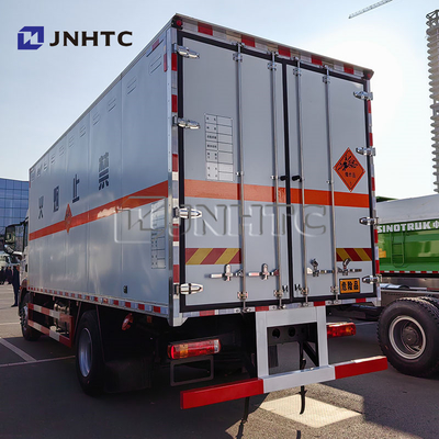 HOWO TX Explosive Dangerous Goods Transport And Delivery Truck For Sale