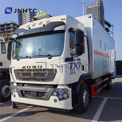 HOWO TX Explosive Dangerous Goods Transport And Delivery Truck For Sale