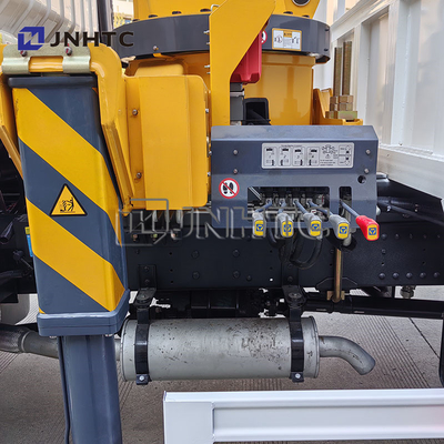 Howo Light Mini 4*4 6 Wheeler Double Row Cab Cargo Truck With Telescopic Boom Cranes 8 ton Mounted Crane Cargo Truck