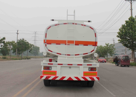 3 Axles Fuel oil Semi Trailer Truck Tri - Axle Tank Capacity 40 - 60 CBM